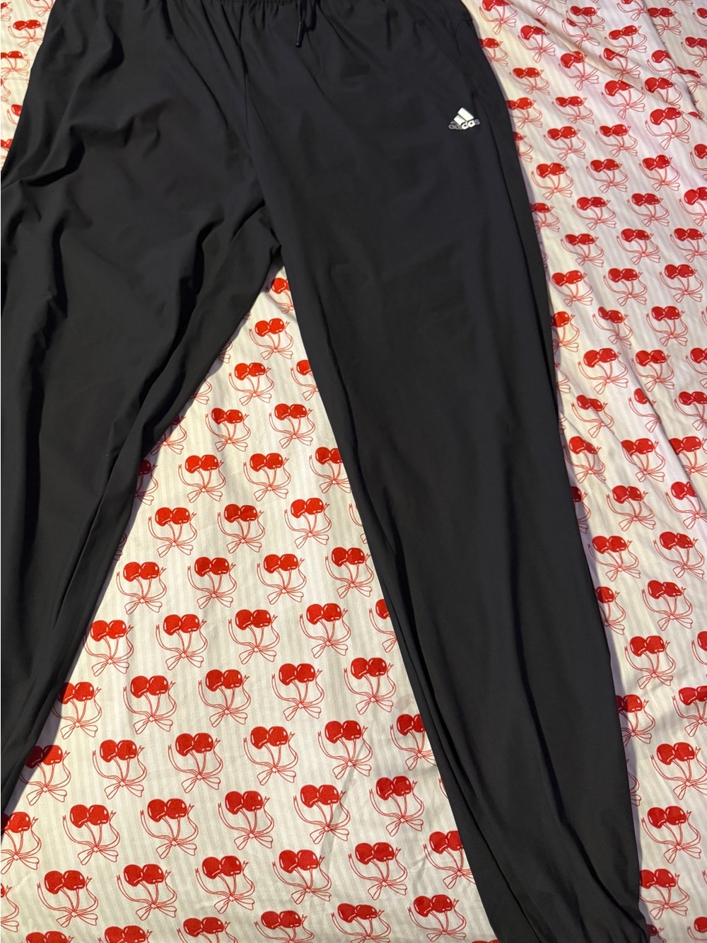 Adidas women’s Black Athletic Track Pants